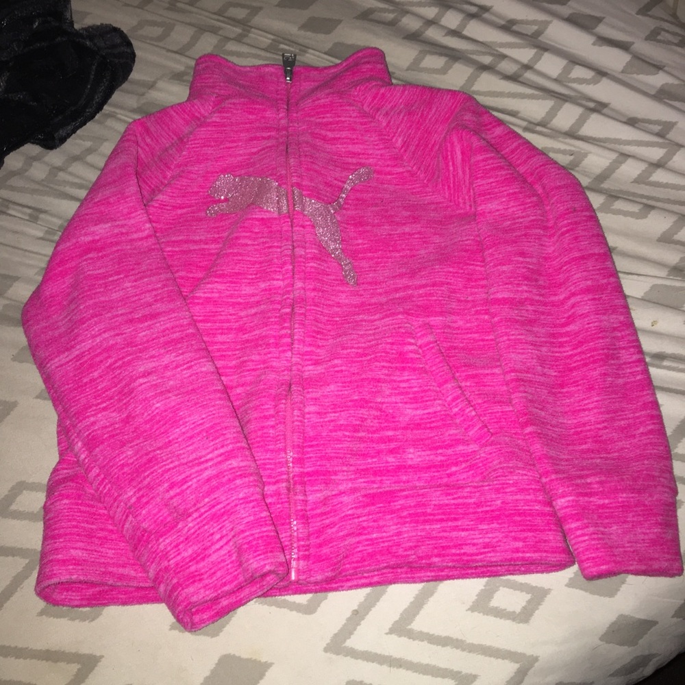 Kids Puma zip up jacket